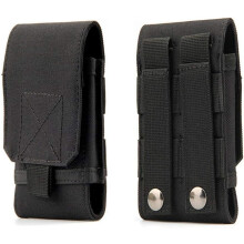 Universal Tactical Molle Belt Pouch, Waterproof Cordura Nylon Case With Adjustable Height For Outdoor Enthusiasts