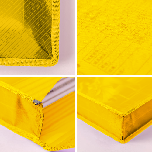 Pochette extensible pour documents, organiseur de documents robuste avec fermeture à pression, visualisation transparente pour les feuilles de 2
