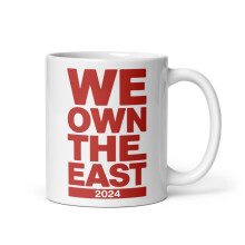 We Own The East 2024 White Glossy Mug (11 oz)