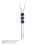 Guangmc Damen Strass-Pulloverkette Lange Halskette 4