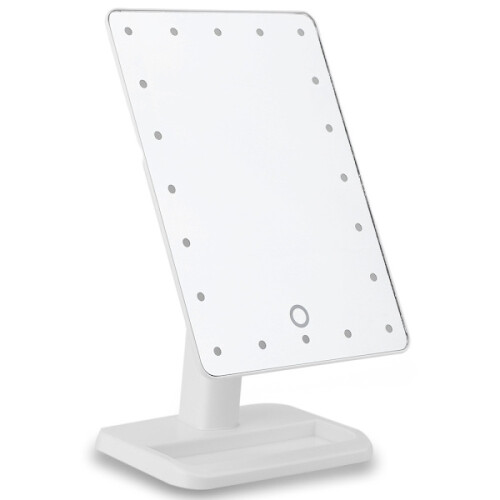 Make-upspiegel met LED-verlichting - Wit