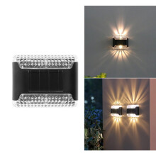 4/1X SUPER BRIGHT SOLAR POWERED DOOR FENCE WALL LIGHTS LED OUTDOOR GARDEN A1E6
