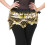 TureClos Belly Dance Waist Chain Black Gold 8