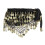 TureClos Belly Dance Waist Chain Black Gold 4