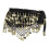 TureClos Belly Dance Waist Chain Black Gold 3