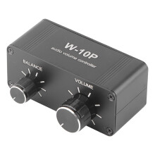 Stereo zosilňovač Fyearfly s 3,5 mm Aux a RCA konektorom, ovládač hlasitosti pre reproduktory, slúchadlá, domáce stereo systémy, mixážny