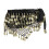 TureClos Belly Dance Waist Chain Black Gold 2