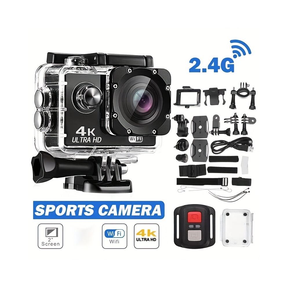 4K Action/Sports Camera Fhd 1080P Digital Video Camera As Go Pro Camera Black 9773935023215