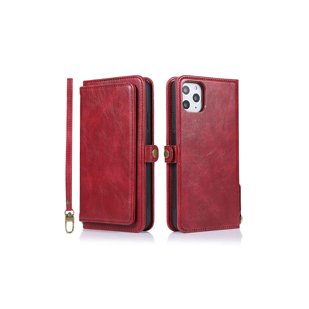 Wallet Case - Compatible With Iphone 11 Pro Max Red 9773935024427