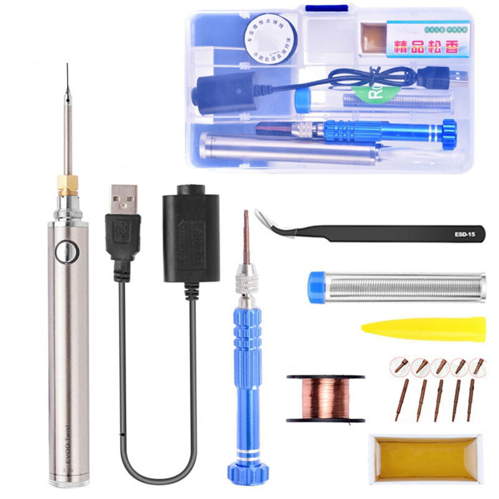 5V 8W Convenient Electric Soldering Iron Usb Interface Electric Soldering Iron Battery Soldering Iron 9773935025073