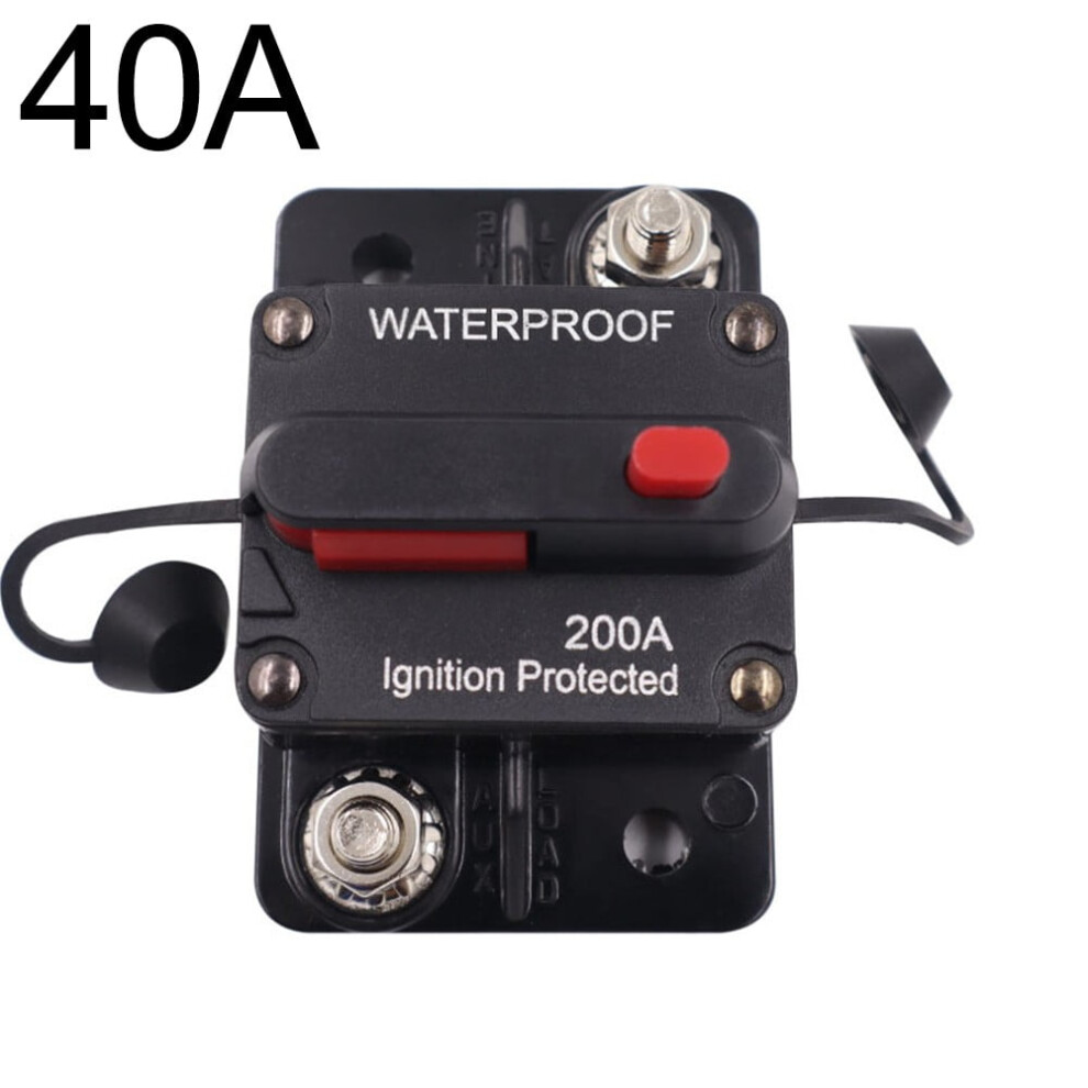 Fuse Circuit Breaker With Manual Reset 30A-300A 12V-48Vdc - Power 9773935025356