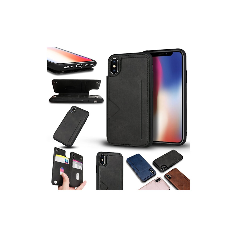 Practical (Hanman) Case With Card Slot - Compatible With Iphone X/Xs Brown 9773935024939