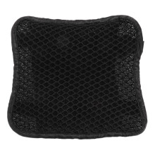 3D Double Layer Motorcycle Seat Cushion Black S Breathable Shock Absorption