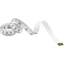 Tape Measure 150cm 60inch Fiberglass Tailor Sewing Measuring Tape DualSided Clear Markings