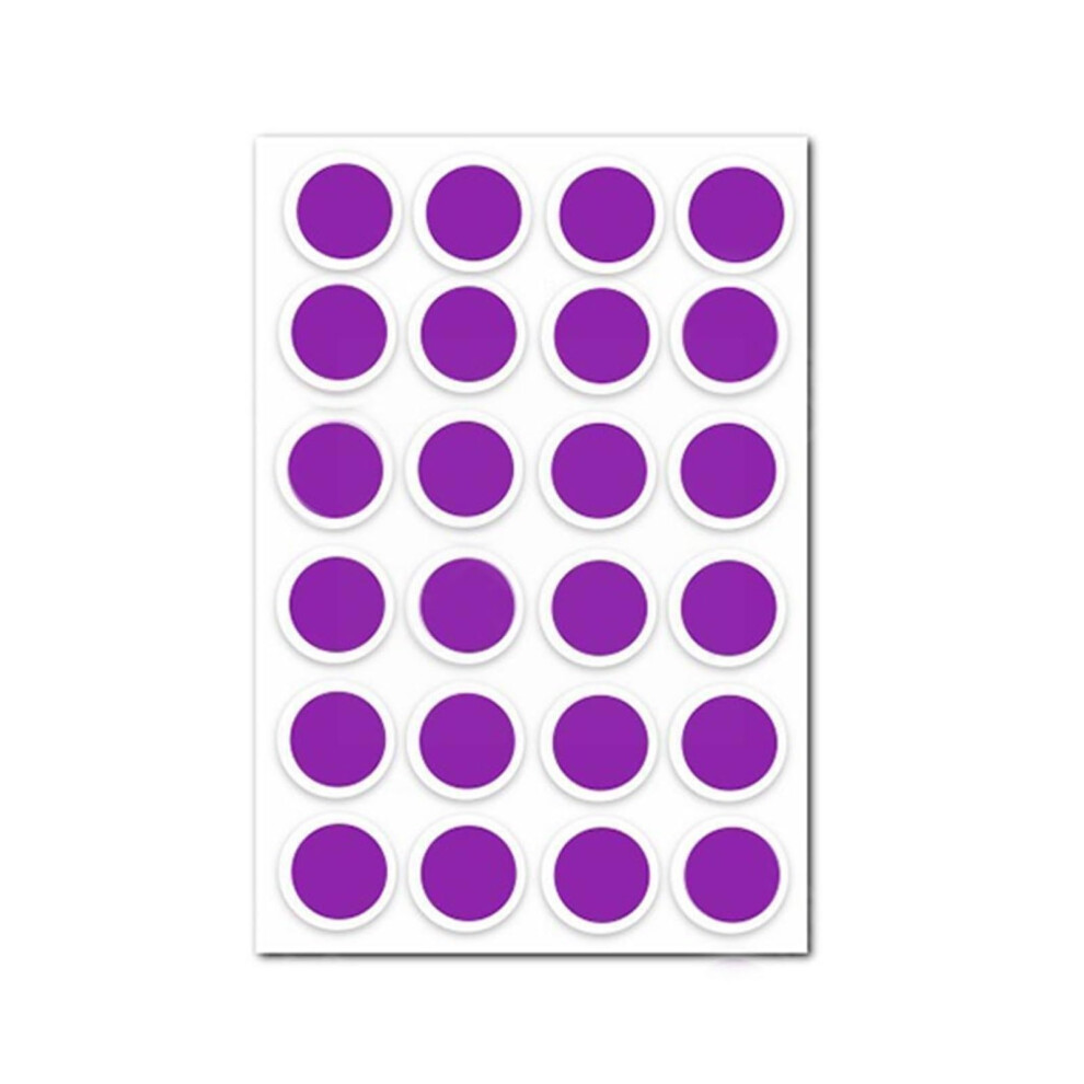 UV Detection Stickers Set of 10, Visual UV Indicator Sun Protection Patch for Outdoor Use