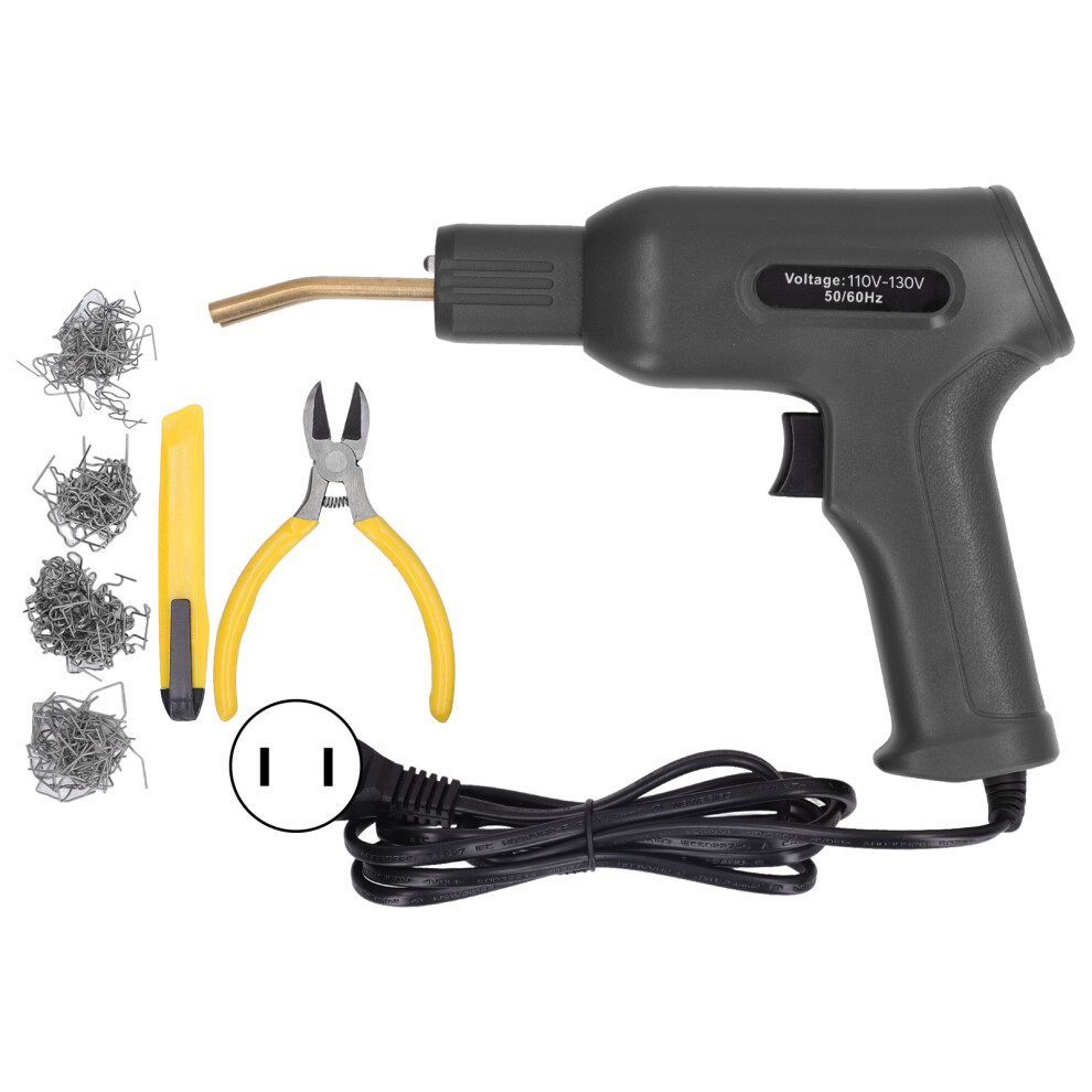 Plastic Welder Car Bumper Repair Kit, 2 In 1 Plastic Welding Kit Hot Stapler With Rapid Heating And Ergonomic Design For Automotive Plastic Repairs 9358999267258