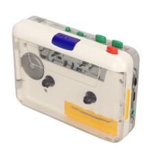 Convertisseur de cassette USB en MP3 portable, alimenté par 2 piles AA ou USB