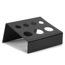 Tattoo Ink Cup Holder with 7 Holes, Durable Stainless Steel Stand for Organized Pigment Storage