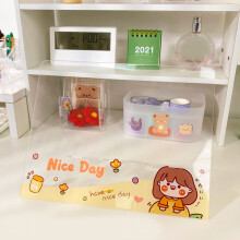 Organizator de obiecte de colecție, vitrină antipraf, curbe dinamice, analiza vitrinei transparente, design Kawaii, termometru cu senzor pentru PC,