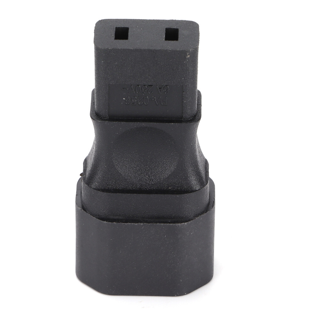 Iec 320 C14 To Iec 320 C9 Ac Adapter, 3-Pin Male To 2-Pin Female Connector For Pdu Ups Server, Ac Power Adapter With Pvc Molded Design, Ce Rohs Reach 9176269482411