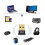 Wireless Bluetooth Adapter, Dual Mode Bluetooth With Low Power Consumption, High-Quality Abs And Metal Material For Broad Application 5