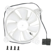 Hydraulische lager ARGB-koelventilator, gestroomlijnde bladen, stille werking, schokabsorberende pad, adresseerbare RGB-regeling, LED-verlichting,