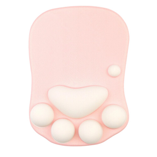 Mouse Pad σε στυλ Kawaii με εργονομική υποστήριξη καρπού, χαριτωμένο σχεδιασμό νυχιών