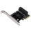 PCIe SATA Controller Card, Multiple HDD SSD Support with ASM Chip High-Speed Expansion Module for Desktops and Workstations, Compatible with SATA III 7