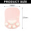 Mouse Pad σε στυλ Kawaii με εργονομική υποστήριξη καρπού, χαριτωμένο σχεδιασμό νυχιών 2