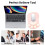 Mouse Pad σε στυλ Kawaii με εργονομική υποστήριξη καρπού, χαριτωμένο σχεδιασμό νυχιών 5