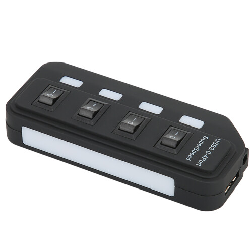 Usb3.0Hub για σύνδεση πολλαπλών συσκευών ταυτόχρονα. Συμβατό με USB2.0 και 1.1. Μεταφορά 2