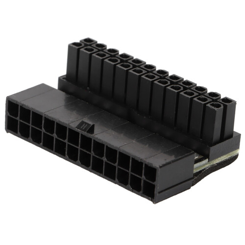 Τροφοδοτικό Ορθής Γωνίας, Θηλυκό ATX24Pin σε Αρσενικό 24Pin για Αποτελεσματική