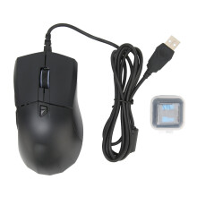 Draadloze gamingmuis met instelbare DPI, duurzame optische sensor met microschakelaars, Tri-mode compatibiliteit, ergonomische behuizing, aanpasbare
