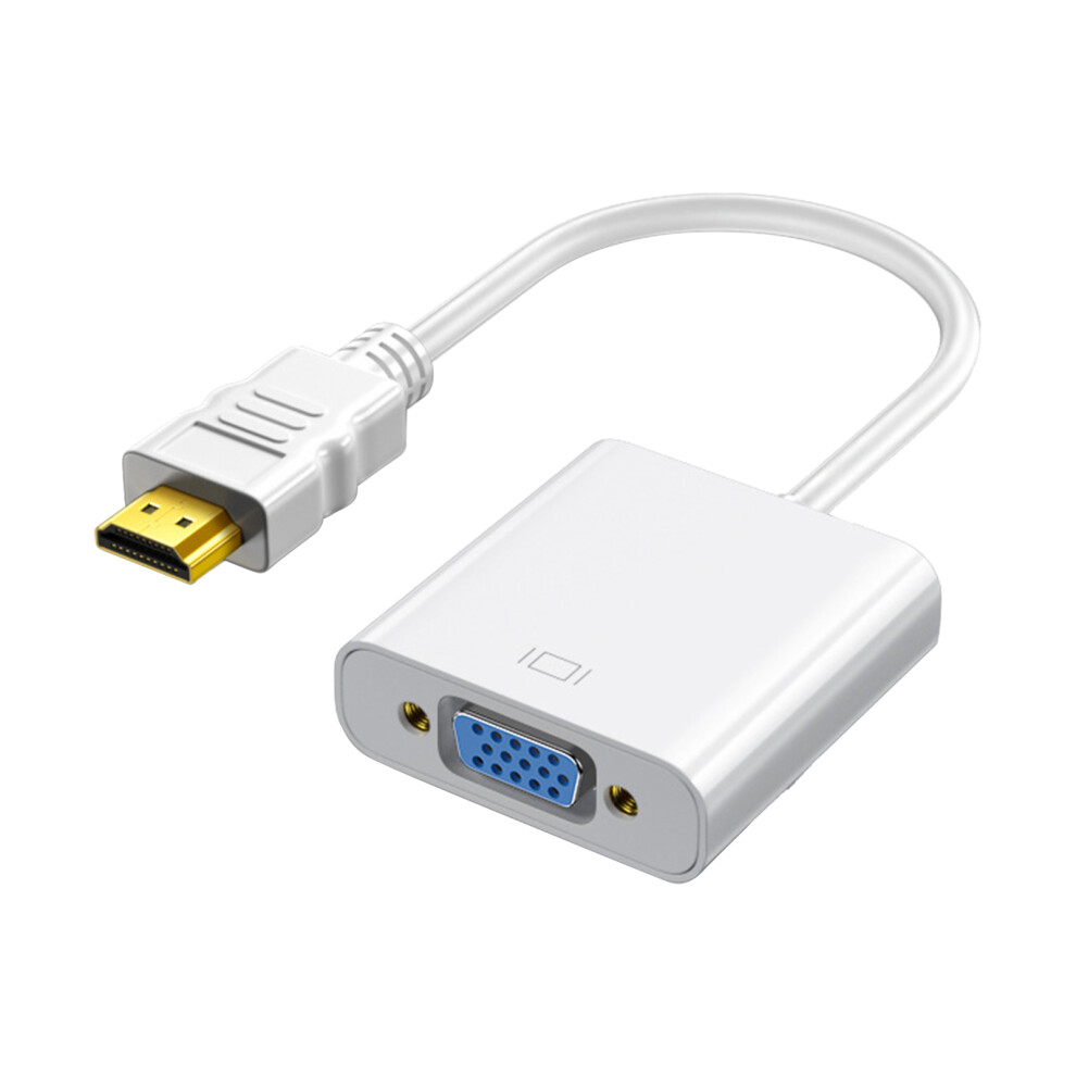 Vga Hdmi Converter Plug And Play Wide Compatibility Digital Analog Signal Conversion Heat Reduced Compact Design 9147006001844
