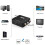 Μετατροπέας RCA σε HDMI Μετατροπέας AV σε HDMI Μίνι Σύνθετος Προσαρμογέας Βίντεο Ήχου 7