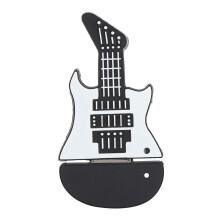 Pen drive USB inspirado em música, com design fofo de guitarra, alta velocidade de leitura e gravação, plug and play, ferramenta de armazenamento