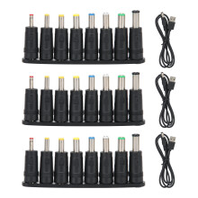 Universelles DC-Anschlussset mit Stromversorgung, kompatibel mit Laptop-Ladegeräten und USB-zu-DC-Kabeln für Router, Lautsprecher und digitale