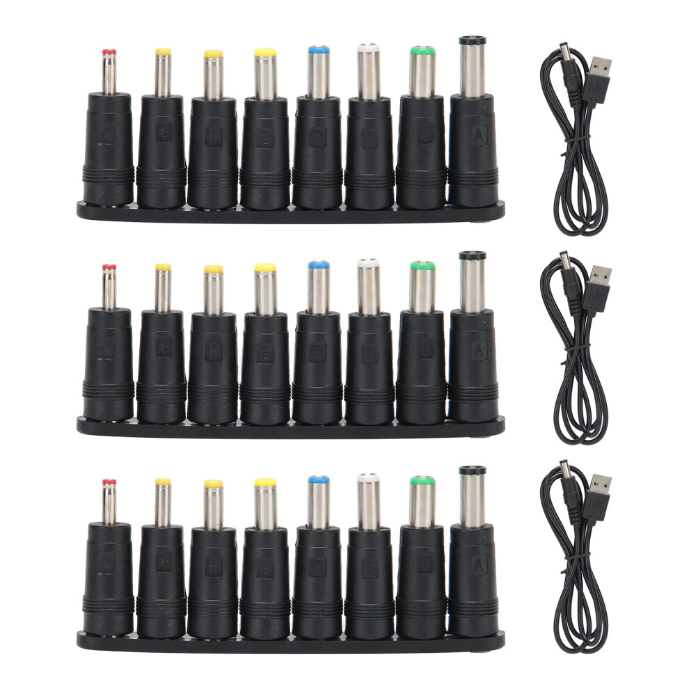 Dc Connector Kit Universal Power Solution, Laptop Charger Compatibility With Usb To Dc Cable For Routers Speakers Digital Audio Devices, Interchangeab 9176269631604
