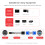 Μετατροπέας DisplayPort σε VGA από αρσενικό σε θηλυκό με ενσωματωμένο προηγμένο τσιπ 8