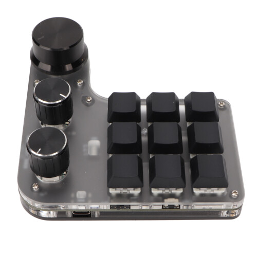 Dual Mode Connection Mechanical Gaming Keyboard With Comfortable Touch And Knob Function 1