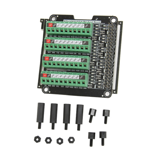 Ασπίδα διακλάδωσης ακροδεκτών για Raspberry Pi Pico WH GPIO επέκταση με επαναφορτιζόμενη
