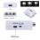Μετατροπέας RCA σε HDMI Μετατροπέας AV σε HDMI Μίνι Σύνθετος Προσαρμογέας Βίντεο Ήχου 4
