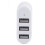Διανομέας USB2.0 3 θυρών, φορητός περιστρεφόμενος διανομέας για σταθερή μετάδοση 2