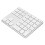 Wireless Connection Bluetooth Extended Keypad, Multi Function Keypad For MacOS And Windows, Rechargeable Numeric Pad Slim Aluminum Profile 4