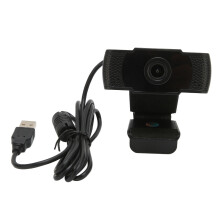 Innovative HD-Webcam mit großem Betrachtungswinkel, perfekt für Konferenzen mit mehreren Teilnehmern