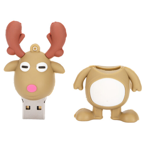 Υψηλής ποιότητας μονάδα flash USB με τσιπ, χαριτωμένο σχέδιο ζώων, αδιάβροχο, 1