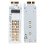 M.2NVMe SSD till PCIe-adapterkort, stöder två M.2SSD samtidigt, full PCIE-hastighet för förbättrad databehandling (stöder 2230/2242/2260/2280 7