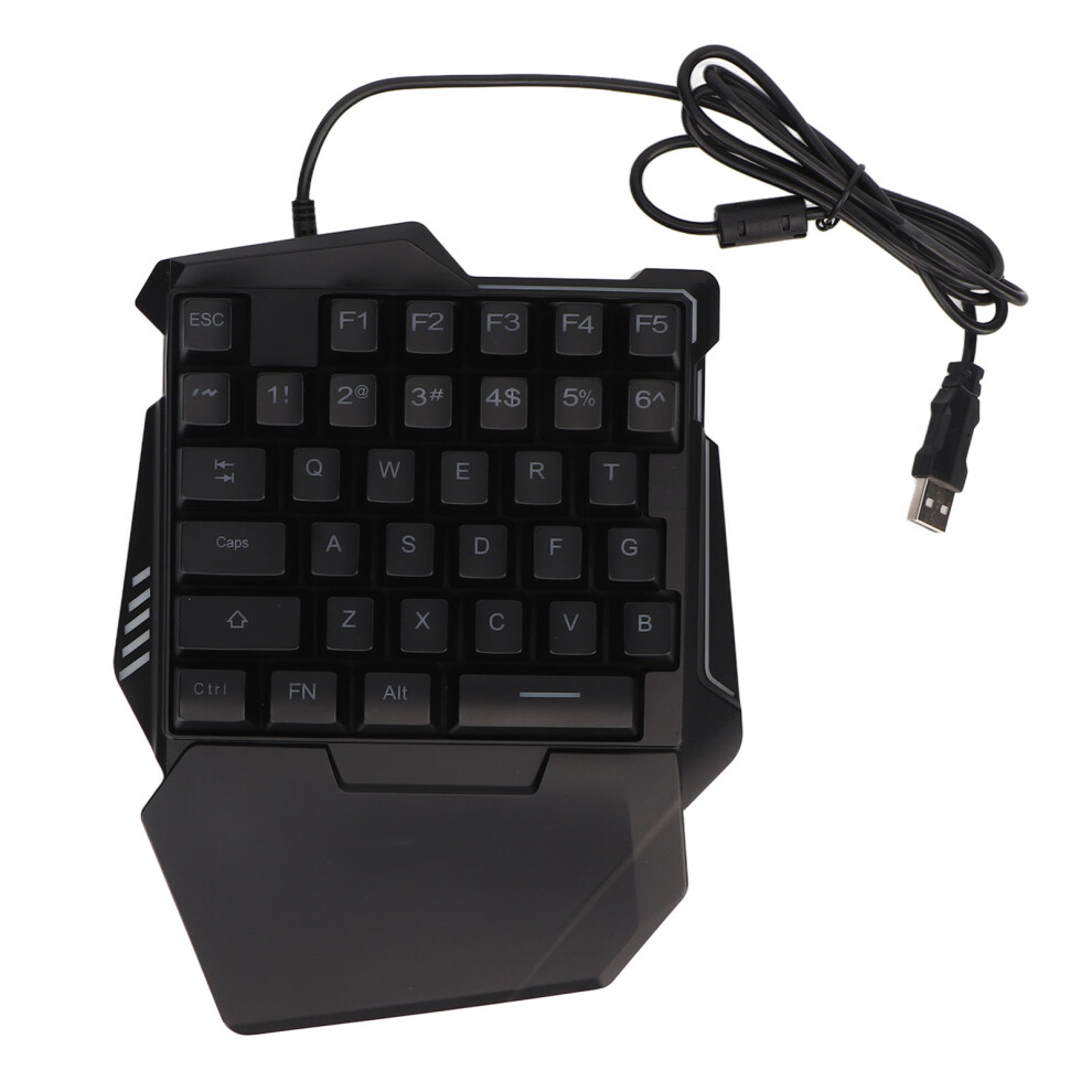 Rgb Illuminated Gaming Keypad, Ergonomic Design, Non-Slip Feet For Unmatched Stability, 35 Keys For Precision Gaming 9147006996447