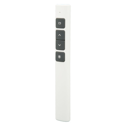 Hyperlink Volume Control Wireless Presenter Remote Long Control Range Plug And Play Presentation Clicker High Compatibility Bright Red Light 1
