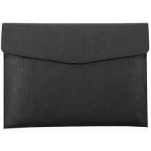 Tablet-etui, let at bære dokumentorganisator i PU-læder til professionel brug, vandtæt, stor kapacitet med magnetisk lukning (33*24 cm)